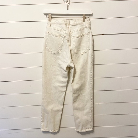 Abercrombie & Fitch | Women’s Curve Love the Ankle Straight High Rise Jeans 27/4 - Picture 2 of 8